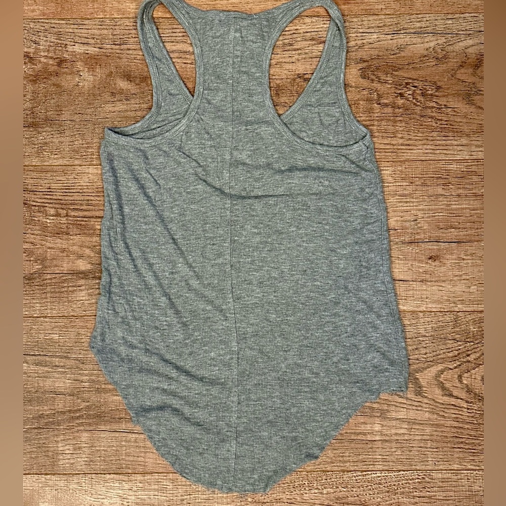 Line & Dot Rib Knit Tank Top Size XS - Picture 6 of 8